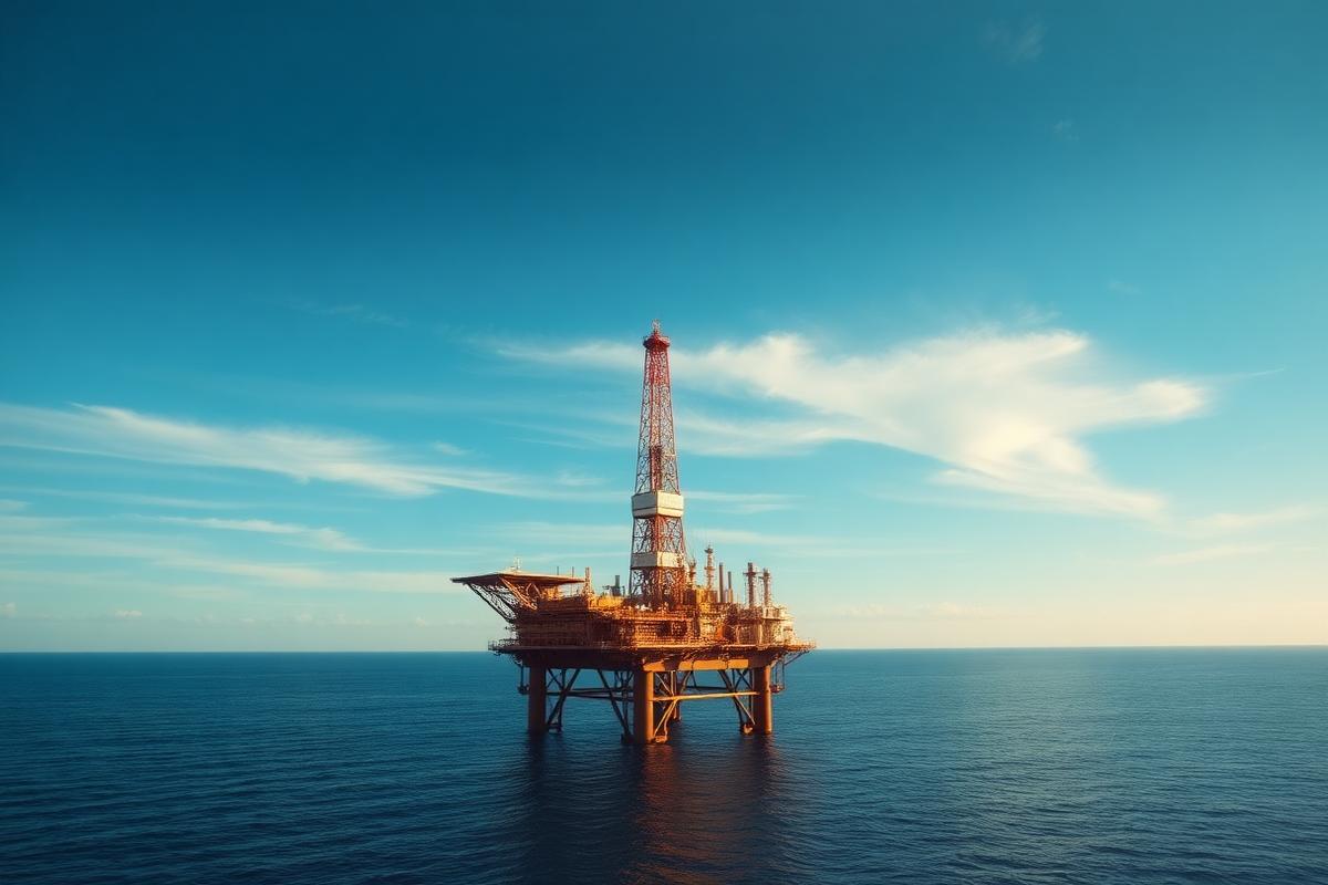 Plataforma offshore de Pan American Energy, cliente de Certronic