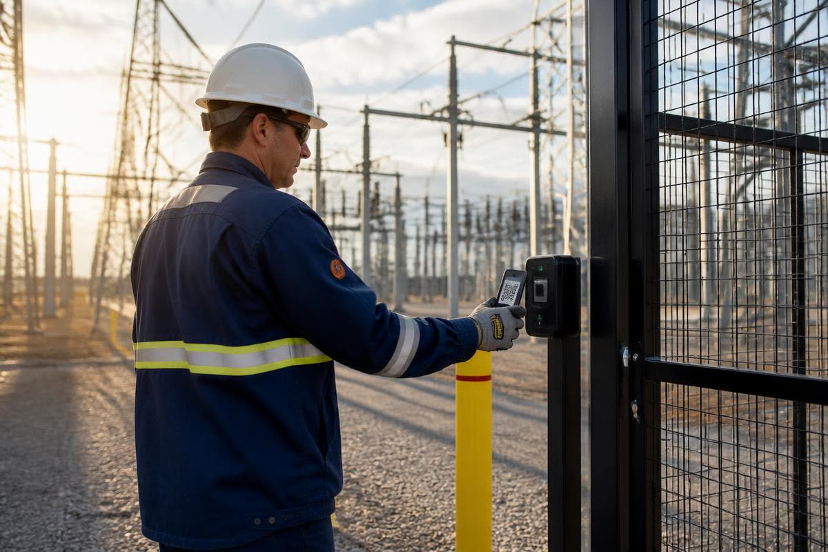 Verificación de habilitación en el ingreso a una instalación energética